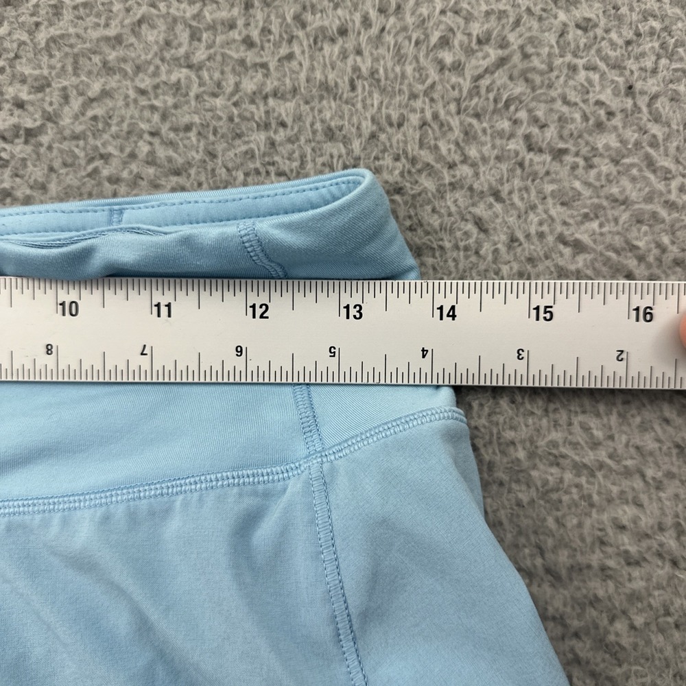Lululemon Speed Up Shorts Mid Rise 4" Blue Chill Athletic Athleisure Women's 4 - Picture 6 of 7